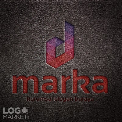 D Harfli Logo Tasarımı