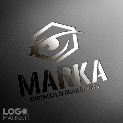 Beşgen Göz Logo Tasarımı