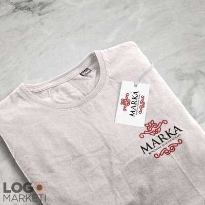 Süs ve Çiçek Desenli Logo Tasarımı