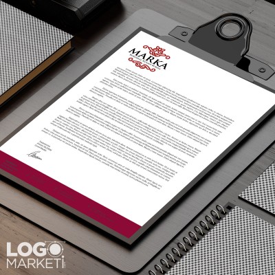 Süs ve Çiçek Desenli Logo Tasarımı