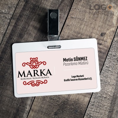 Süs ve Çiçek Desenli Logo Tasarımı