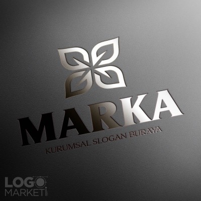 G Harfinden Çiçek Logo Tasarımı