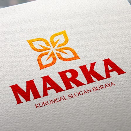 G Harfinden Çiçek Logo Tasarımı