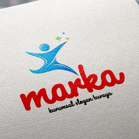 Koşan İnsan Logo Tasarımı Koşan İnsan Logo Tasarımı