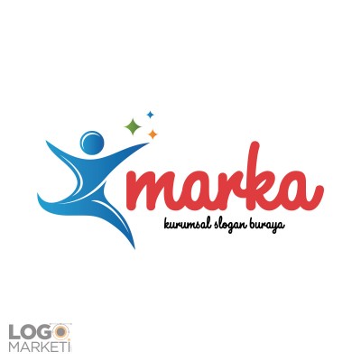 Koşan İnsan Logo Tasarımı Koşan İnsan Logo Tasarımı