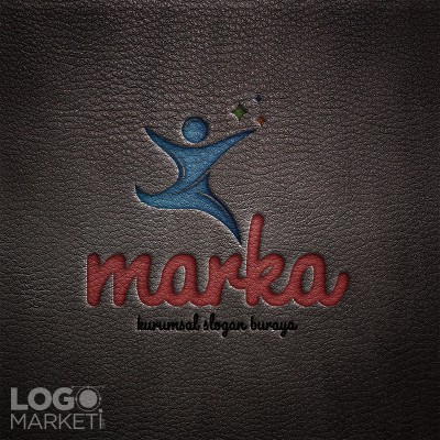 Koşan İnsan Logo Tasarımı Koşan İnsan Logo Tasarımı