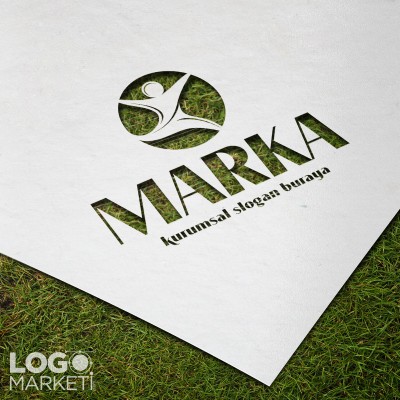 Koşan İnsan Logo Tasarımı