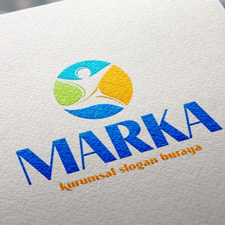 Koşan İnsan Logo Tasarımı