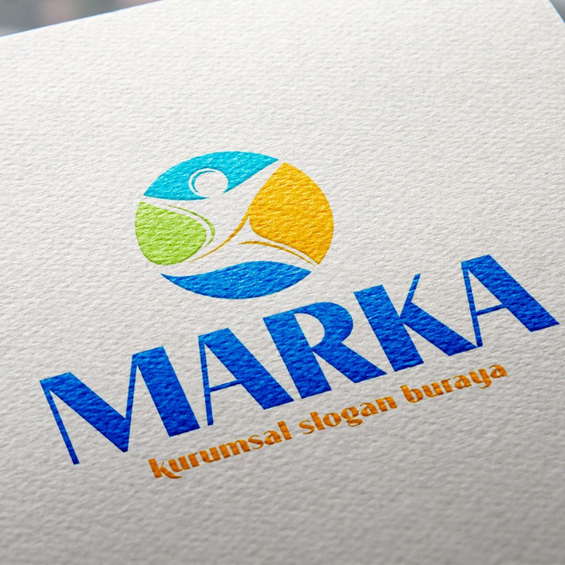 Koşan İnsan Logo Tasarımı