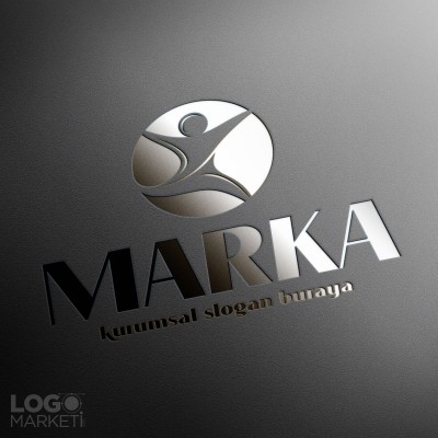 Koşan İnsan Logo Tasarımı