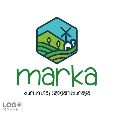Çiftlik ve Doğa Logo Tasarımı