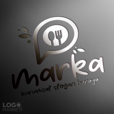 P Harfi Restaurant Logo Tasarımı