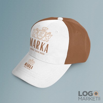 K Harfi Aslan ve Taç Heraldik Logo Tasarımı