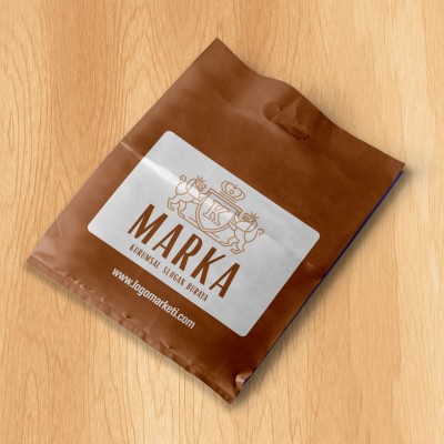 K Harfi Aslan ve Taç Heraldik Logo Tasarımı