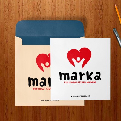 İnsan ve Kalp Logo Tasarımı