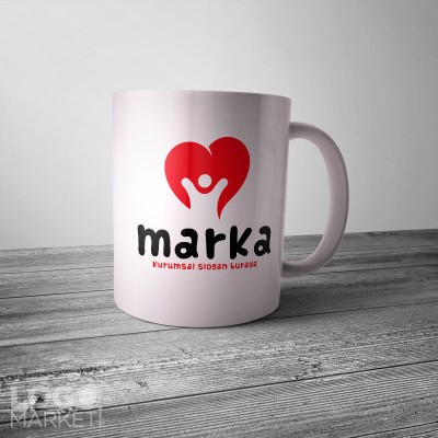 İnsan ve Kalp Logo Tasarımı