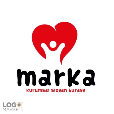 İnsan ve Kalp Logo Tasarımı