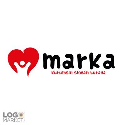 İnsan ve Kalp Logo Tasarımı