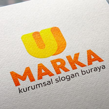 U Harfi Logo Tasarımı