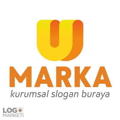 U Harfi Logo Tasarımı