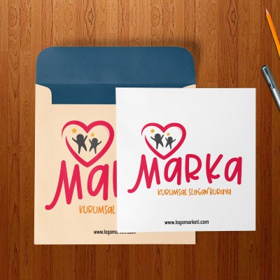 Çocuklar ve Sevgi Logo Tasarımı Çocuklar ve Sevgi Logo Tasarımı