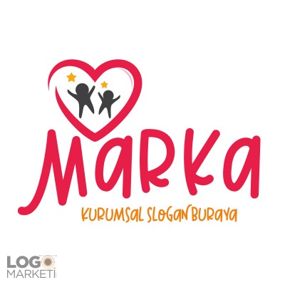 Çocuklar ve Sevgi Logo Tasarımı Çocuklar ve Sevgi Logo Tasarımı