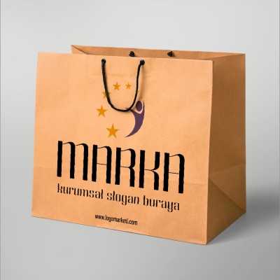 İnsan ve Yıldızlar Hazır Logo Tasarımı