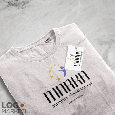 İnsan ve Yıldızlar Hazır Logo Tasarımı