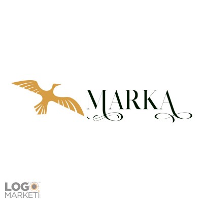 Klasik Uçan Kuş Logo Tasarımı