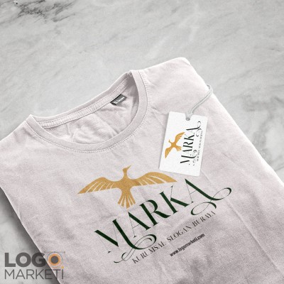 Klasik Uçan Kuş Logo Tasarımı