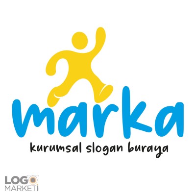 Yürüyen Adam Hazır Logo Tasarımı