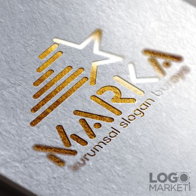 Kayan Yıldız Hazır Logo Tasarımı