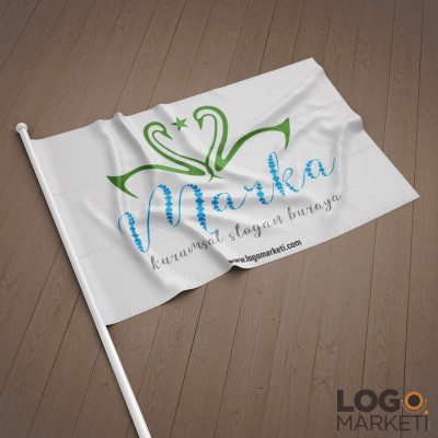 Kuğular Hazır Logo Tasarımı