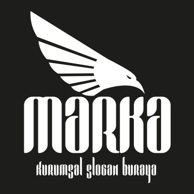 Şahin Başı ve Kanatlar Logo Tasarımı