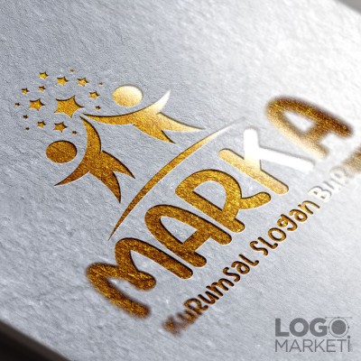 Çocuklar ve Yıldızlar Logo Tasarımı Çocuklar ve Yıldızlar Logo Tasarımı