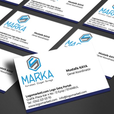 Altıgen S Harfi Logo Tasarımı