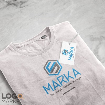 Altıgen S Harfi Logo Tasarımı