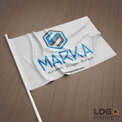 Altıgen S Harfi Logo Tasarımı