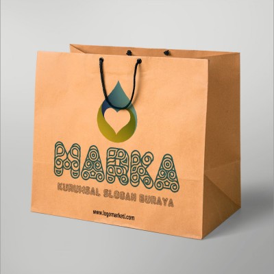 Su Damlası ve Kalp Logo Tasarımı