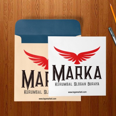 Kuş Kanadı Logo Tasarımı