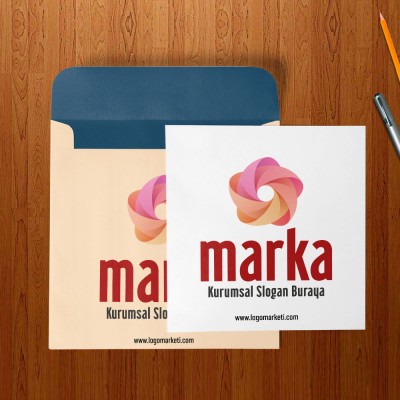 Rüzgar Gülü Logo Tasarımı