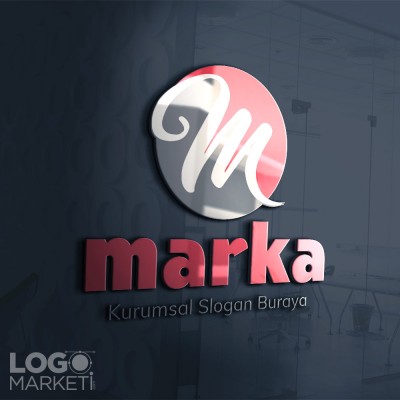 M Harfli Logo Tasarımı