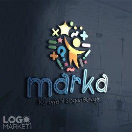 Çocuk ve Bilgi Logo Tasarımı