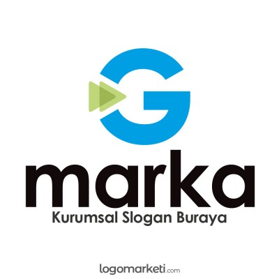 G Harfi Modern Logo Tasarımı