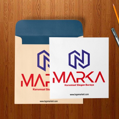 N Harfi Hazır Logo Tasarımı