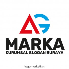AG Harfleri Hazır Logo Tasarımı