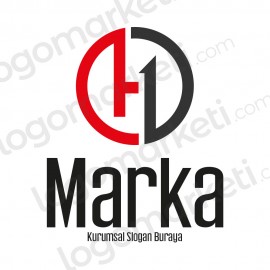 Modern O, H ve D Harfleri Hazır Logo Tasarımı
