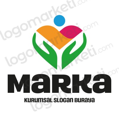 Eller ve İnsan Temalı Logo Tasarımı