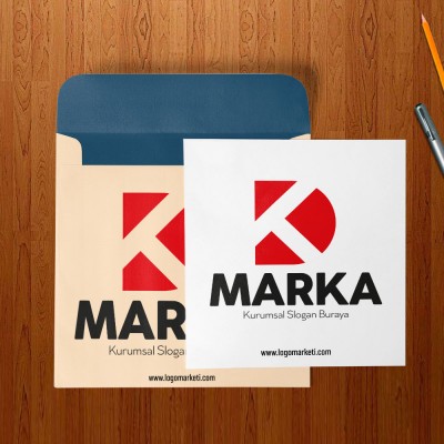 DK Harfleri Logo Tasarımı